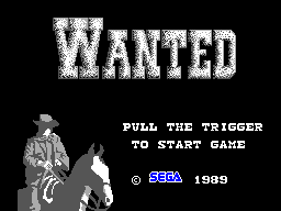 Wanted (USA, Europe) Title Screen